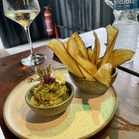Guacamole with banana chips  at Noix - Maybe closed in Rio De Janeiro