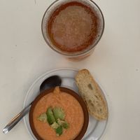 Salmorejo at El Jergon in Granada