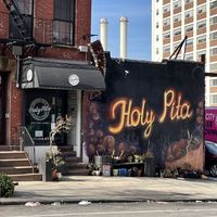 Restaurant exterior  at Holy Pita in Brooklyn
