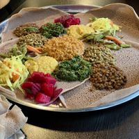 Vegan plate for 2  at African Violet in Frankfurt