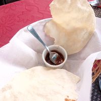 Vegan starter at Colombo Hoppers Restaurant & Bar in Vienna