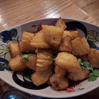 Side of roast potatoes at Full Moon in Dublin