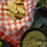 Papas y salsas #Veganuary at 100% Vegana Taqueria in Puerto Vallarta