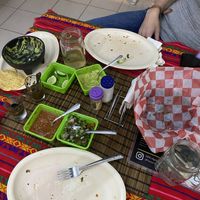 The food was so incredible we ate it all before we remembered to take a photo! 😂  at 100% Vegana Taqueria in Puerto Vallarta