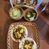 El pastor   at 100% Vegana Taqueria in Puerto Vallarta