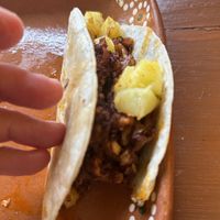 Tacos Al Pastorr  at 100% Vegana Taqueria in Puerto Vallarta