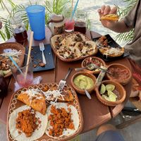   at 100% Vegana Taqueria in Puerto Vallarta