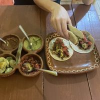 Tacos  at 100% Vegana Taqueria in Puerto Vallarta
