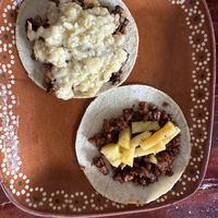 And a couple more. Absolutely delicious. Can’t remember the names of them though.   at 100% Vegana Taqueria in Puerto Vallarta