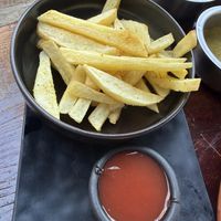 House made fries   at 100% Vegana Taqueria in Puerto Vallarta