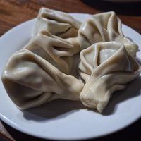 mushroom khinkali at El-Depo in Kutaisi
