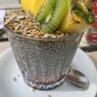 Chia pudding   at Shiva Cafe in Newquay