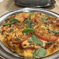 Margarita pizza  at The Rustic Olive in Redcliffe