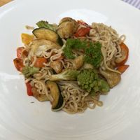 Thai Noodles  at Gasthaus Fink in Bolzano