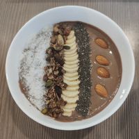 Choco smoothie bowl at ANNIE Sweetery & Eatery in Koh Samui
