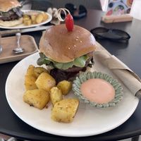 Beyond burger   at ANNIE Sweetery & Eatery in Koh Samui