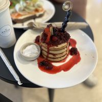 Berry pancakes  at ANNIE Sweetery & Eatery in Koh Samui