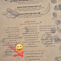 yes, thanks at ANNIE Sweetery & Eatery in Koh Samui