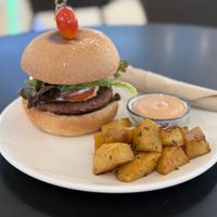 Beyond burger  at ANNIE Sweetery & Eatery in Koh Samui