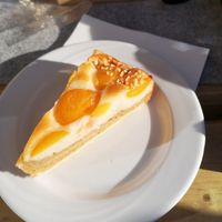 veganer Käsekuchen at Bergrestaurant Brandstadl in Scheffau Am Wilden Kaiser