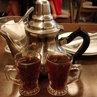 Mint tea pot at Yasmin Syrian in Langkawi