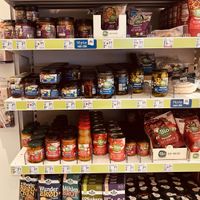 vegan product shelf  at DM Drogerie Markt - Sülldorfer Kirchenweg in Hamburg