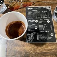 Vegan hot chocolate and menu   at Fabrika Coffee - Kralja Petra in Banja Luka