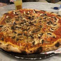 Funghi Pizza  at Pizarro in Antwerpen
