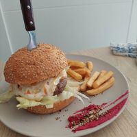 Miss burger (not vegan) at ECO DEL MAR in Blanes