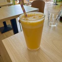 “Morena mía” smoothie  at ECO DEL MAR in Blanes