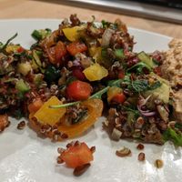 Quinoa tabbouleh at Wild at Heart in Manchester