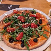 Pizza Veggie at Pizzeria Romantica in Bottrop