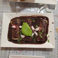 Enchiladas oaxacas at El Colibrí Restaurant and Deli in Salinas
