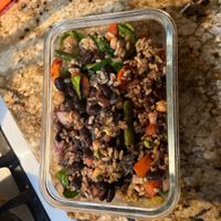 The veggie bowl is delicious ! So many different types of vegetables to enjoy 😊   at El Colibrí Restaurant and Deli in Salinas