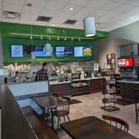 Inside at Rollz Rice Indian Kitchen in Columbus