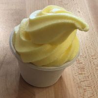 Pineapple softserve at Pokeworks - 34th St in New York City