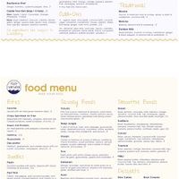 Incredible menu!!  at Varuna Plant-Based Food & Juice Bar in Manuel Antonio