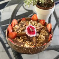 Cacao smoothie bowl   at Varuna Plant-Based Food & Juice Bar in Manuel Antonio