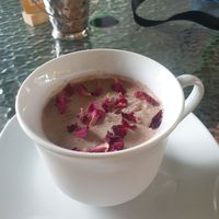 Traditional cacao at Varuna Plant-Based Food & Juice Bar in Manuel Antonio