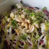 The Varuna bowl at Varuna Plant-Based Food & Juice Bar in Manuel Antonio