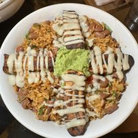 Rica Bowl super big and filling   at Varuna Plant-Based Food & Juice Bar in Manuel Antonio