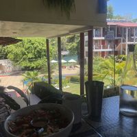 Garden view  at Varuna Plant-Based Food & Juice Bar in Manuel Antonio