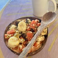 Tropical bowl  at Varuna Plant-Based Food & Juice Bar in Manuel Antonio