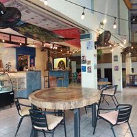Inside at Varuna Plant-Based Food & Juice Bar in Manuel Antonio