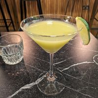 Avocado daiquiri at The Avocado Show in London