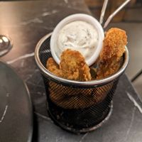 Avocado fries at The Avocado Show in London