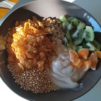 Bowl #Veganuary at ALDI in Brescia