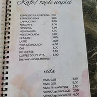 Drinks at Dolce Vita in Banja Luka