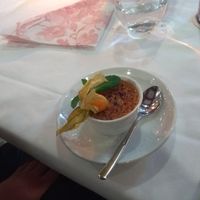 Vegane Creme brulée at Restaurant Rössle in Calw