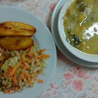 Lunch of the day, March 2017 at Zucchini in Tunja